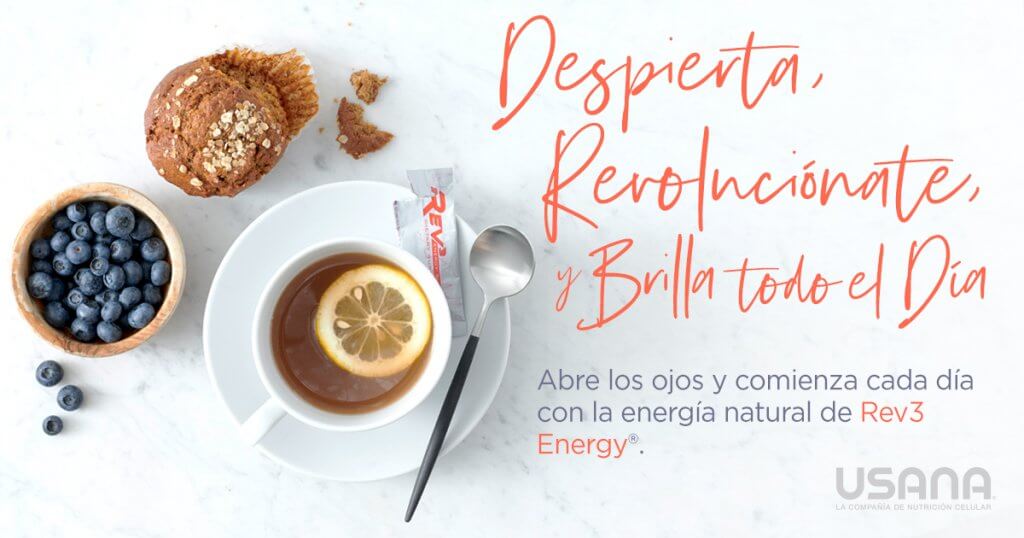 Té Rev3 Energía - Material para compartir en redes sociales