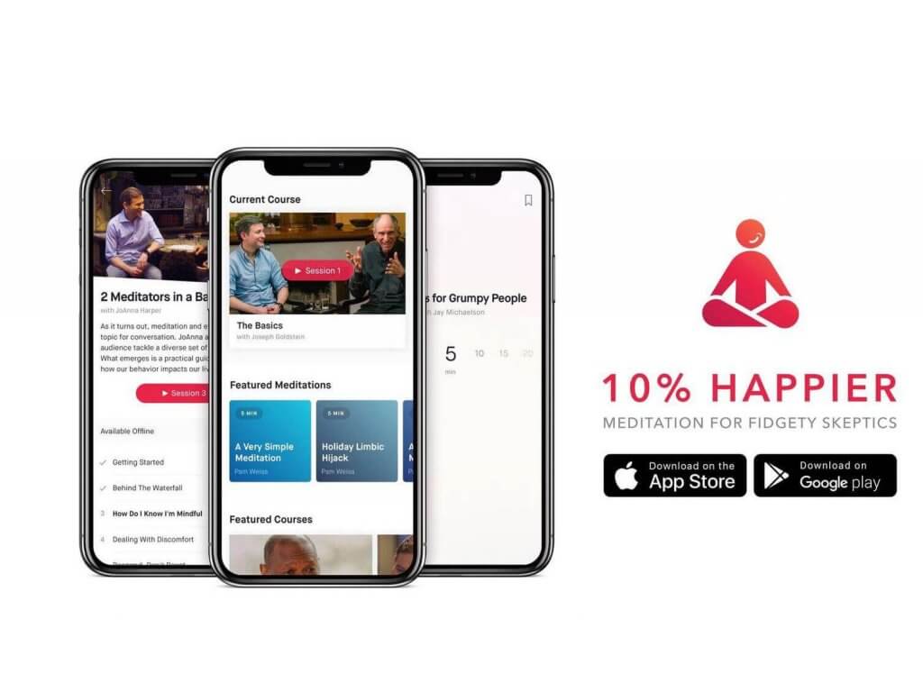 10% Happier Meditation Apps para Meditación